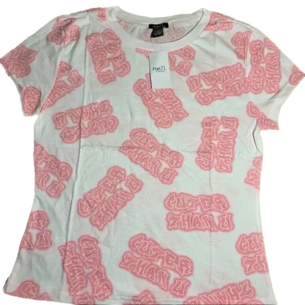 Rue21 logo T-shirt large. 💕 (3 for $30)